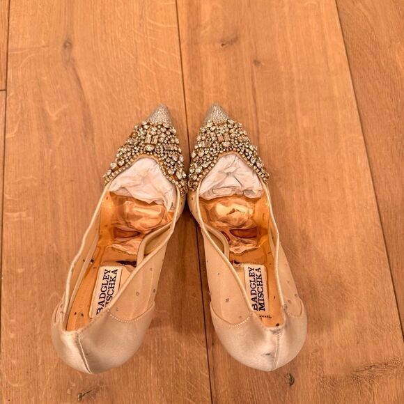 Badgley Mischka Brand
Quintana Crystal Ornamented Pump - Picture 3 of 11